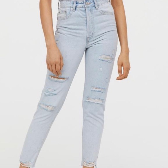 h&m skinny mom jeans